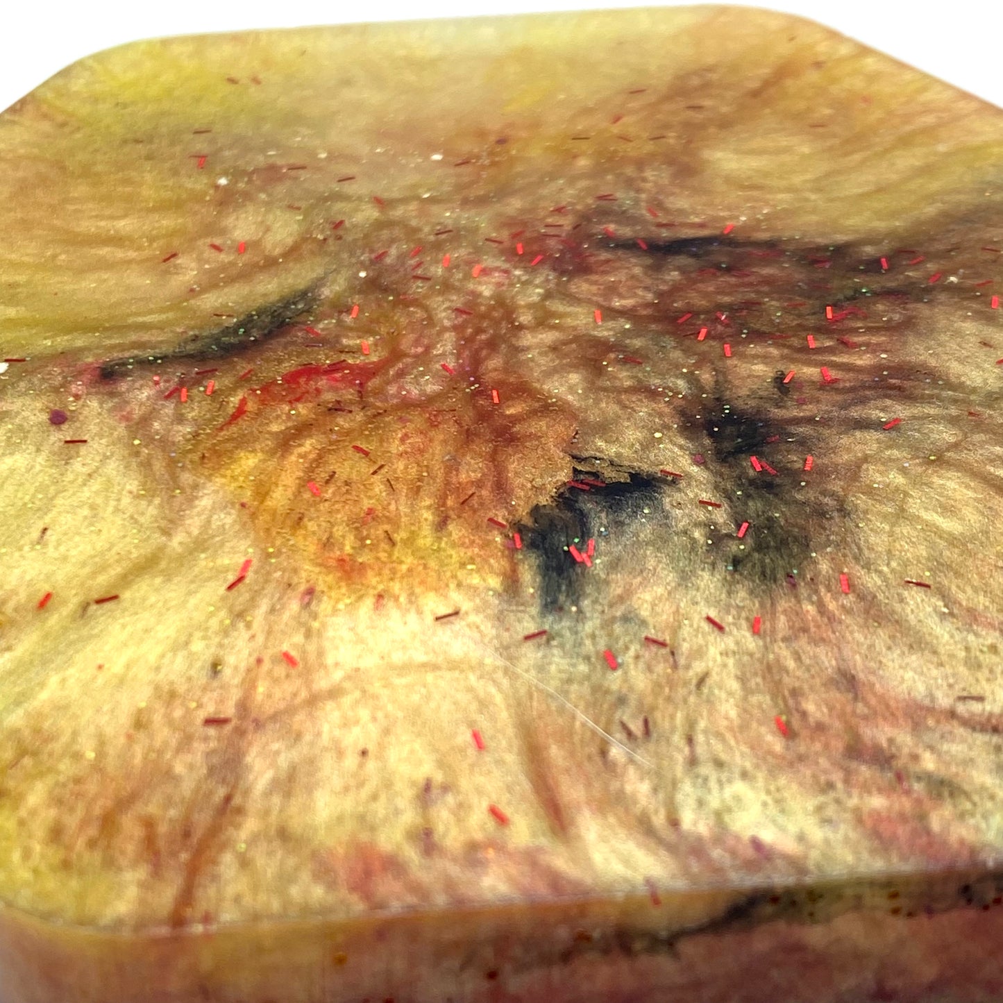 Fireball Resin Dice Vault