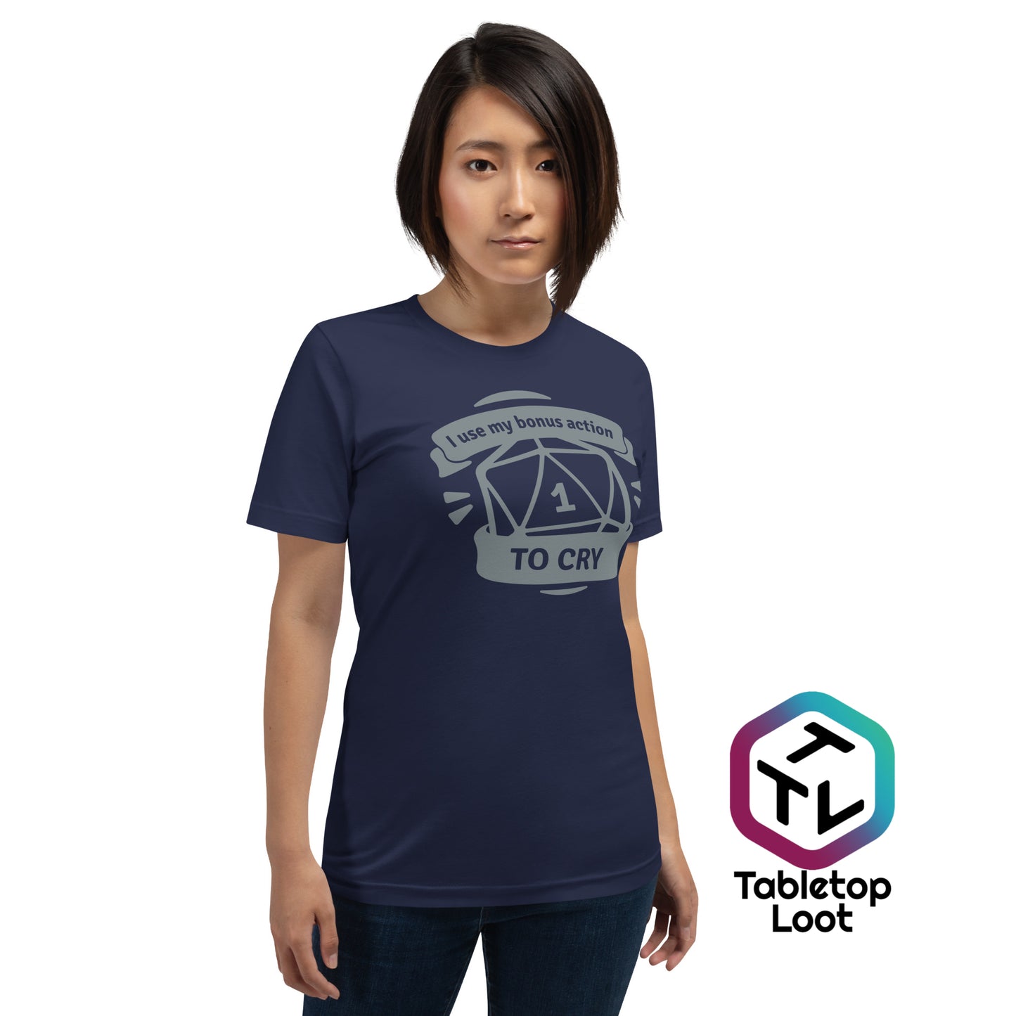 Bonus Action to Cry Unisex T-shirt