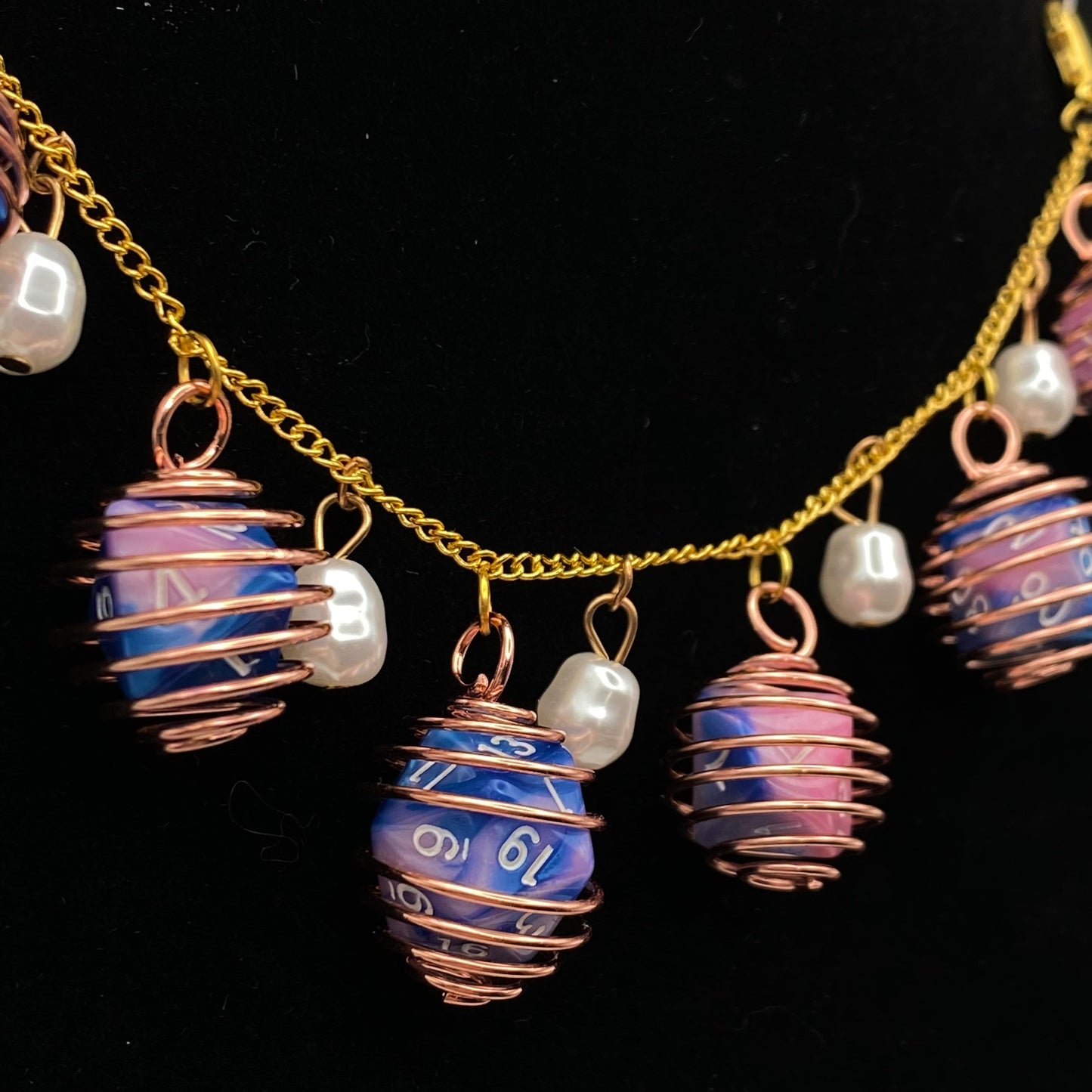 Mini Rolls Dice Charm Bracelet