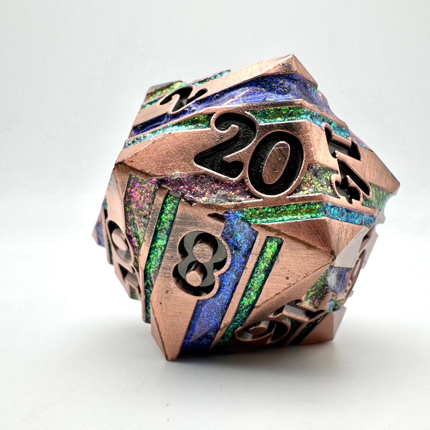 Chonky Metal D20 Singles