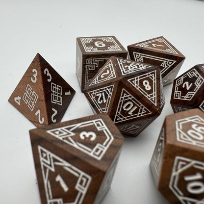 Arcane Wooden Dice
