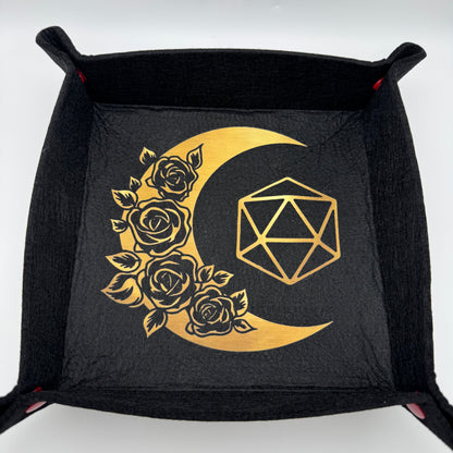 Floral Moon Snappy Dice Trays