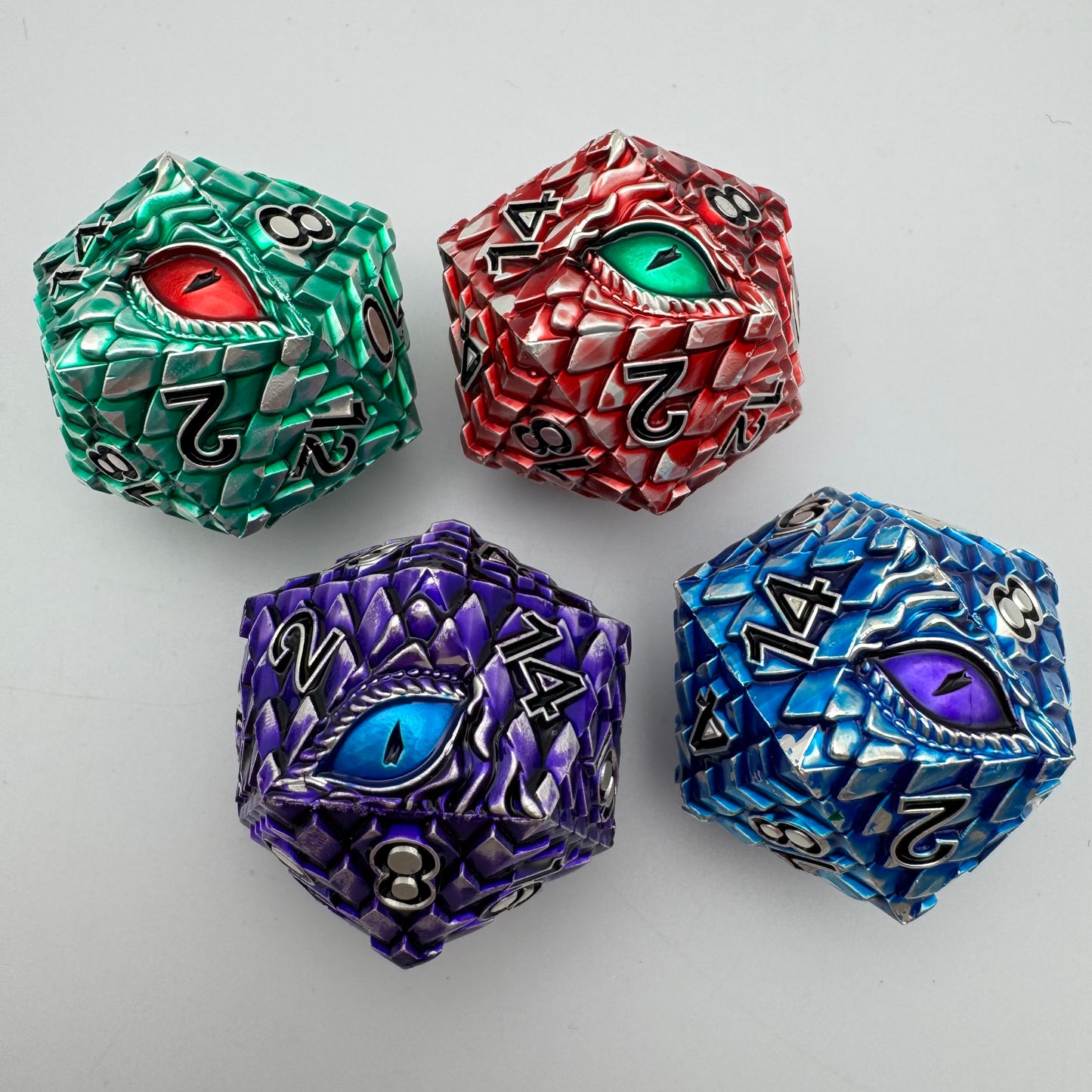 Chonky Metal D20 Singles