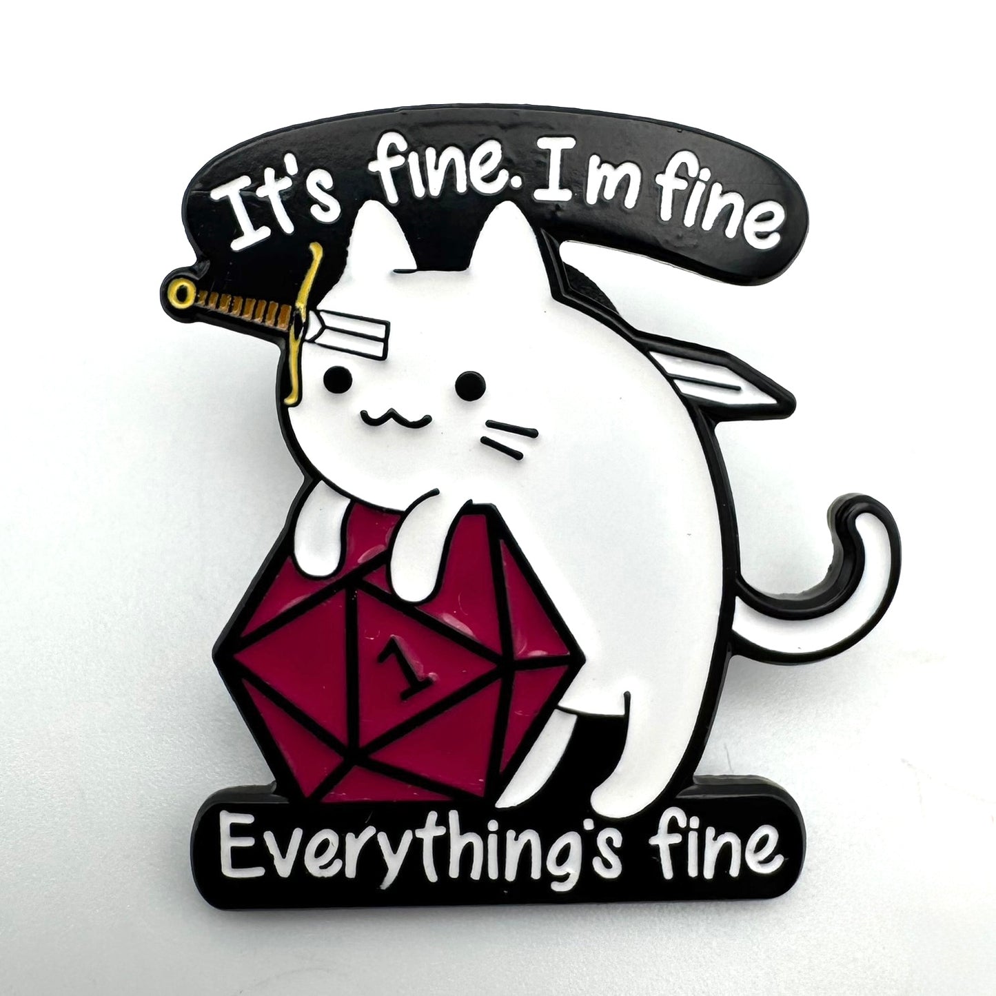 Everything Fine Pin