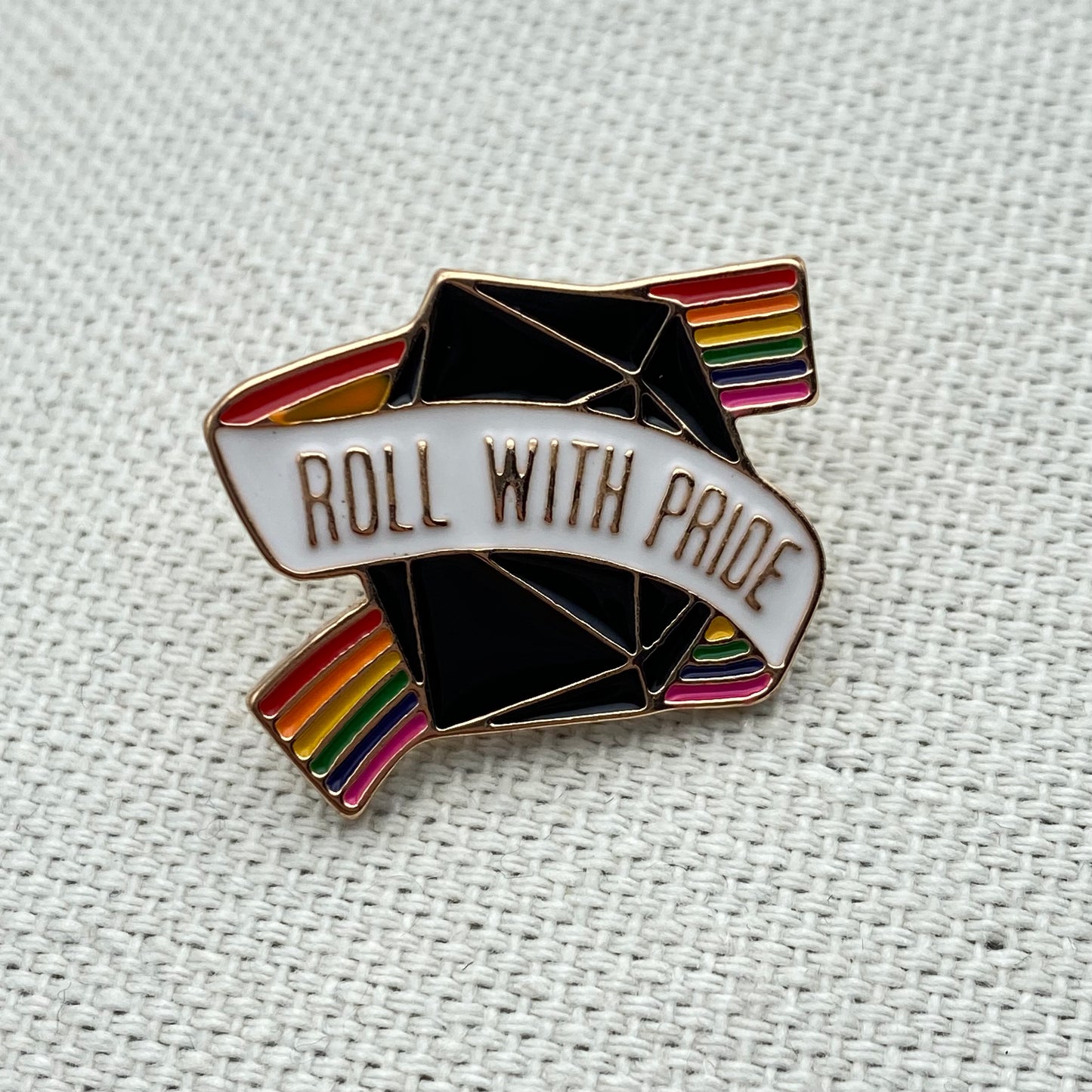 Roll With Pride Pin