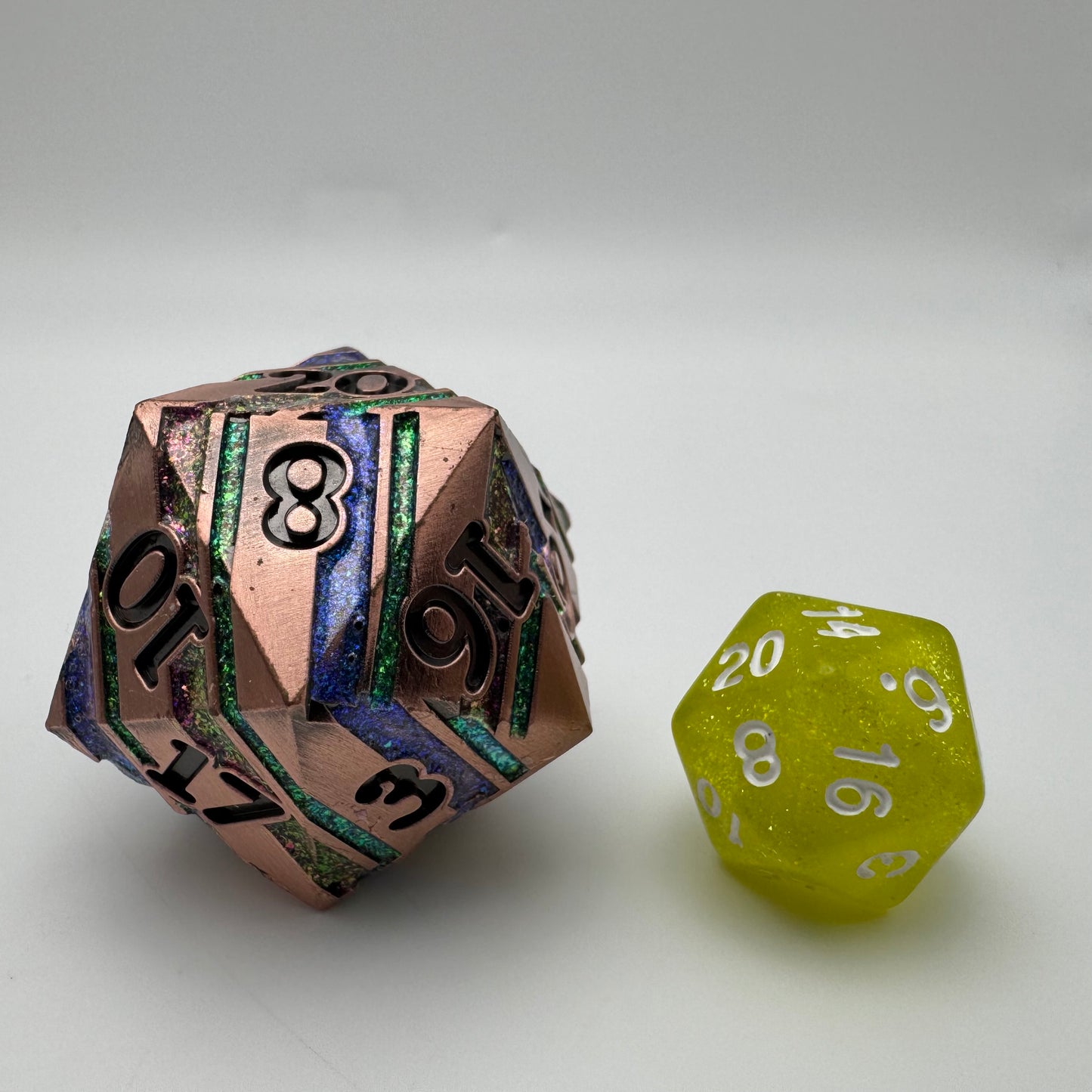 Chonky Metal D20 Singles