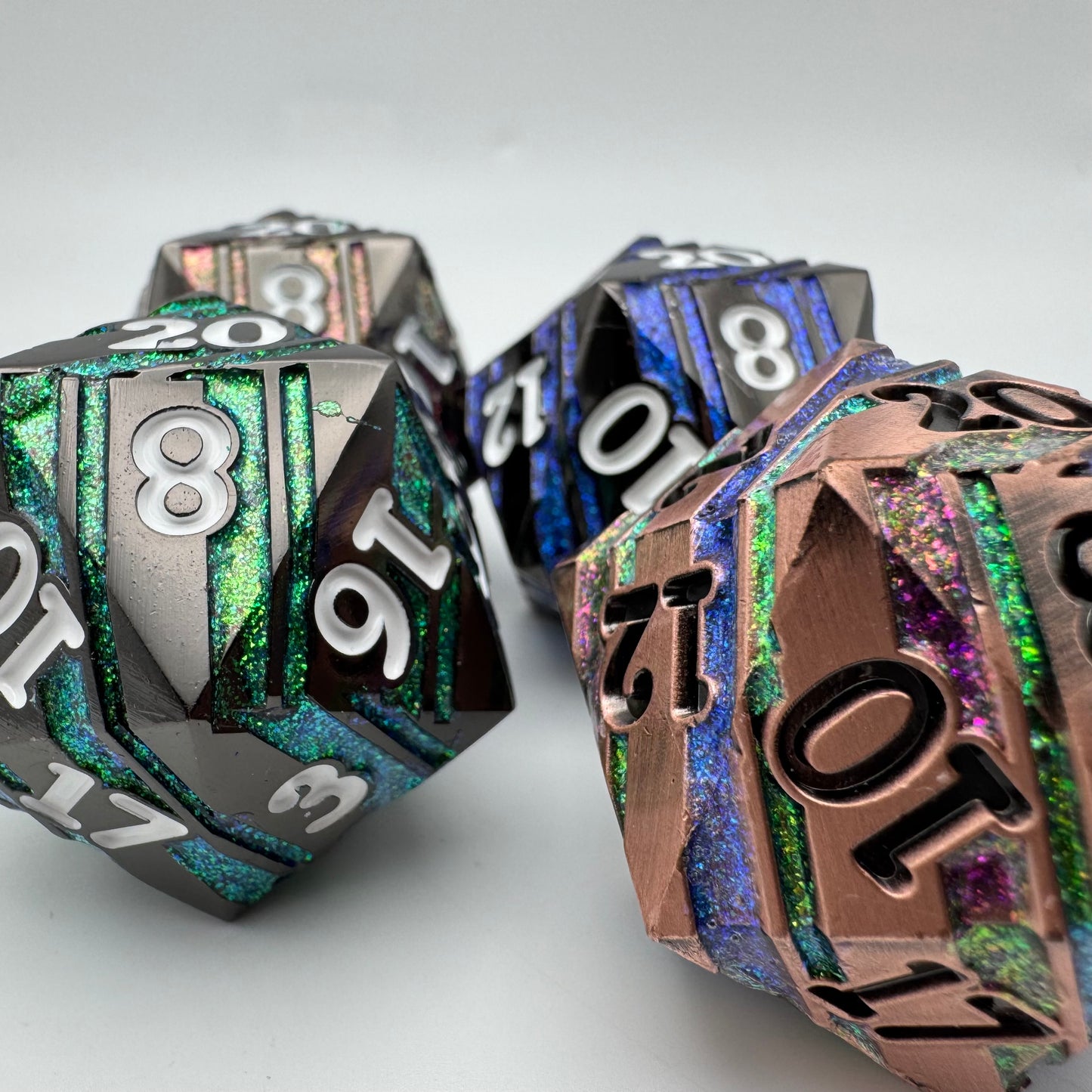 Chonky Metal D20 Singles