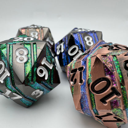 Chonky Metal D20 Singles