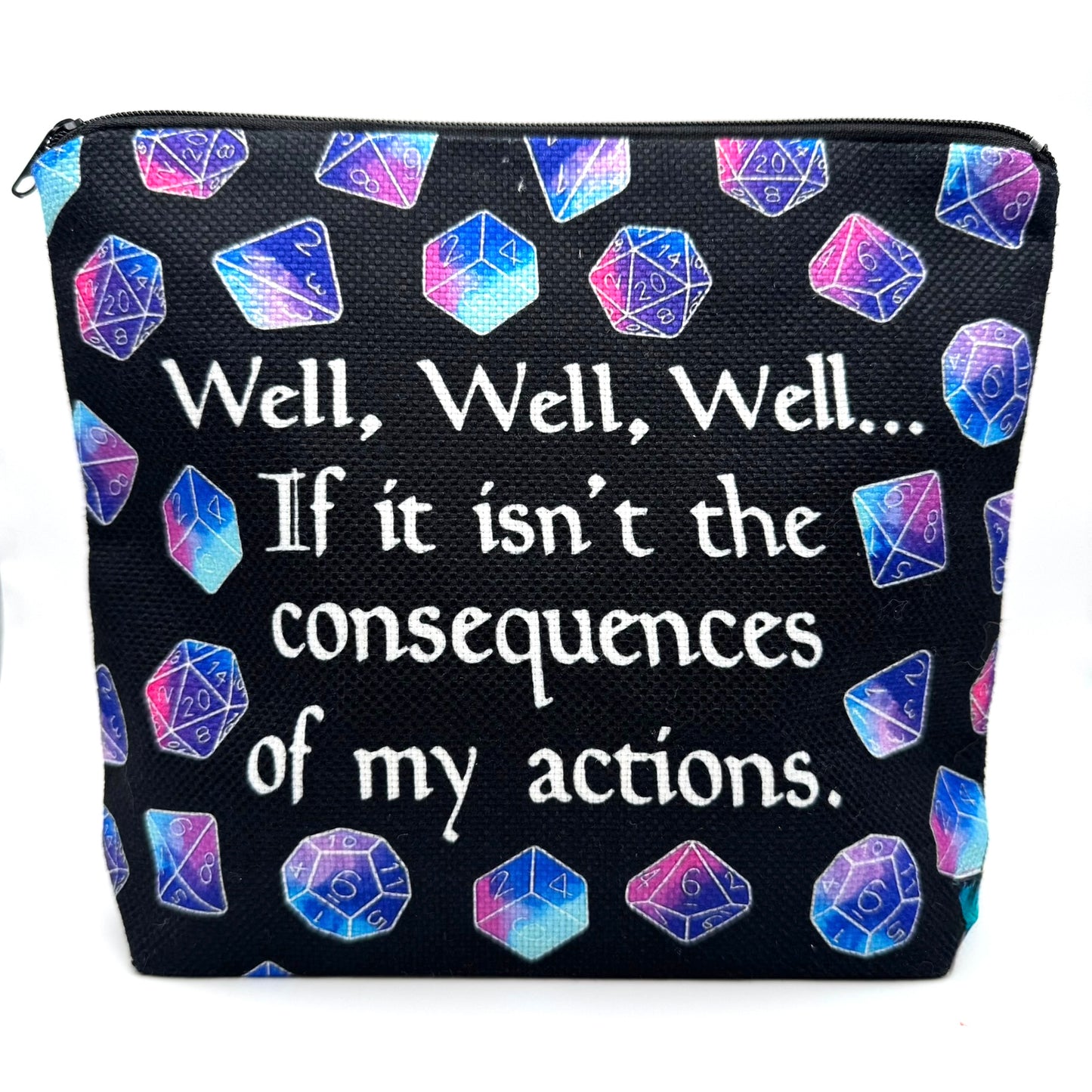 Consequences Zipper Pouch