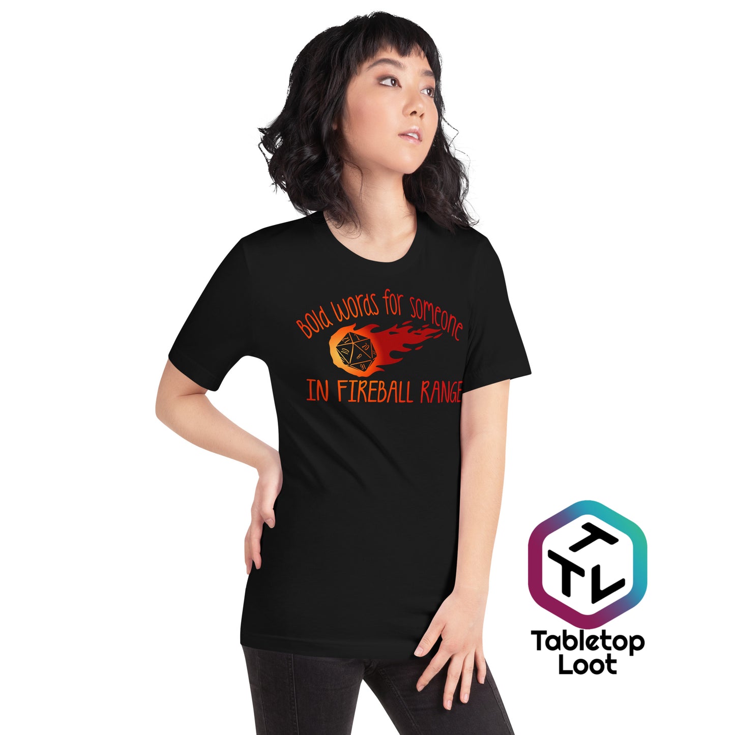 Camiseta unisex Fireball Range