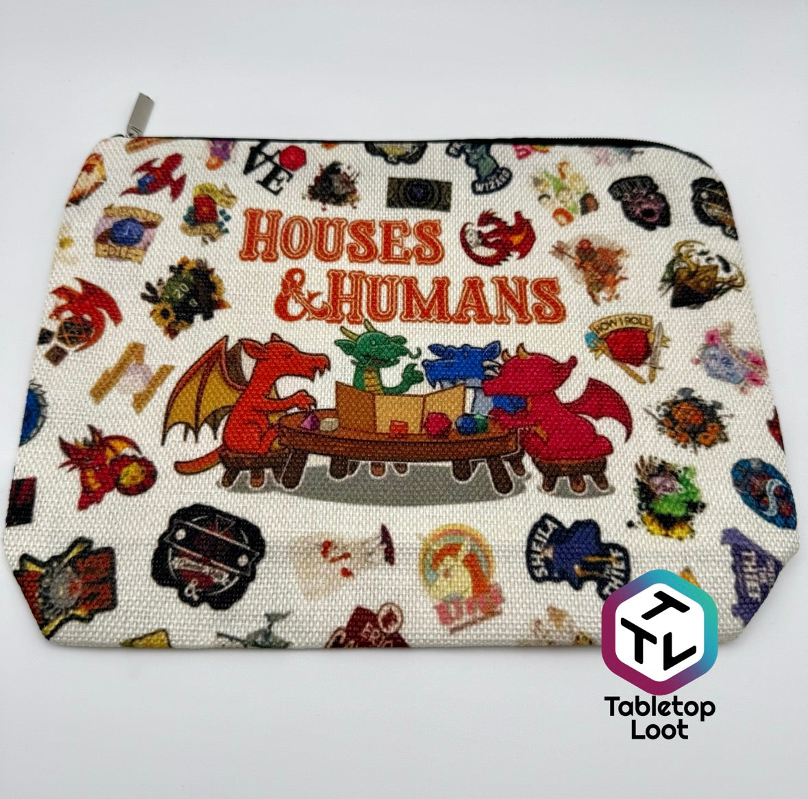 Houses and Humans Dice Pouch