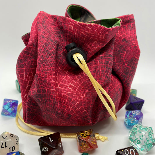 Red Apothecary Map Bag