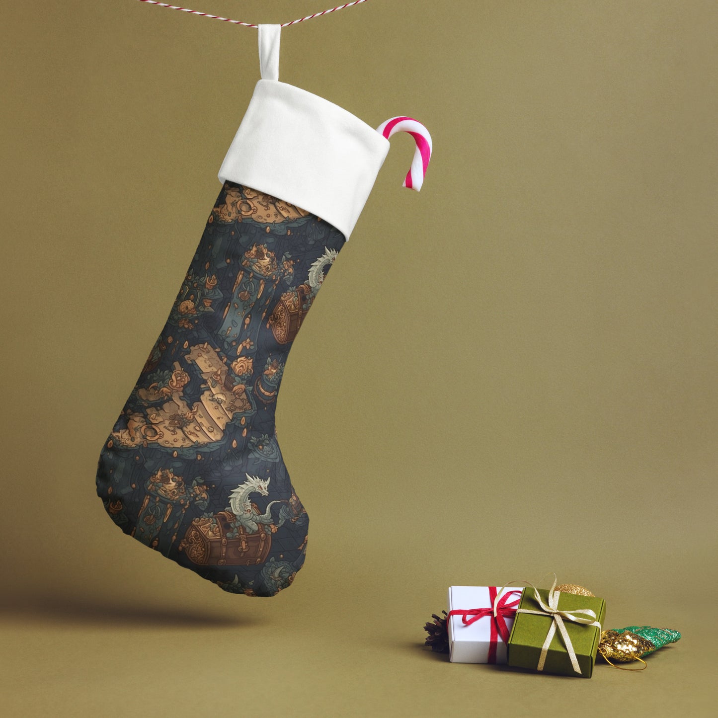 Dungeon Delve Christmas stocking